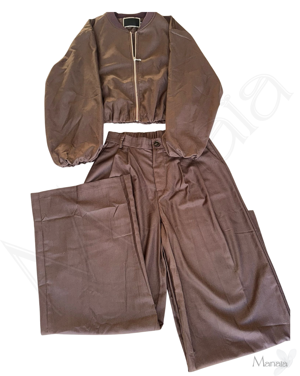Ensemble veste choco