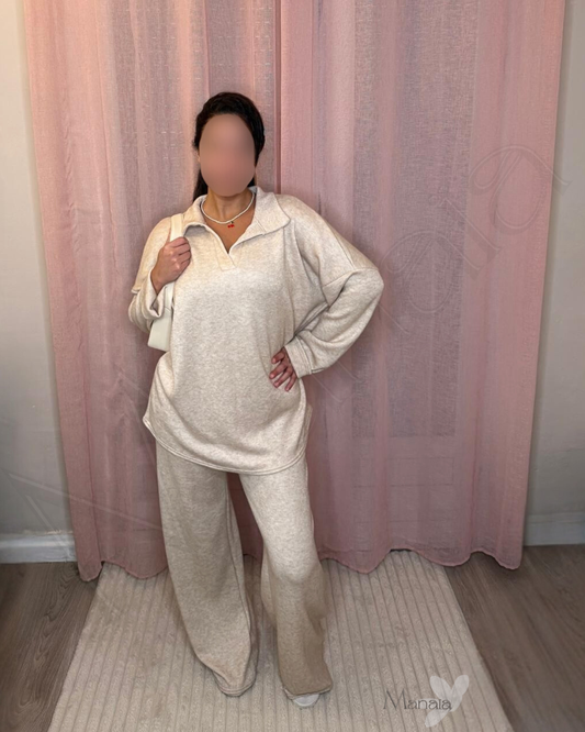Ensemble décontracté beige